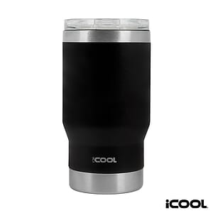 iCOOL® Oswego 14 oz. Double Wall Stainless Steel Can Cooler / Tumbler
