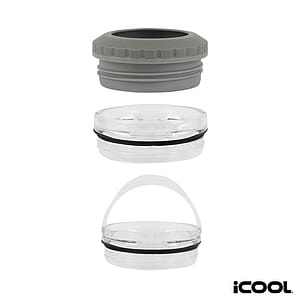 iCOOL® Oswego 14 oz. Double Wall Stainless Steel Can Cooler / Tumbler