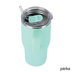 Perka® Myrton 20 oz. Double Wall, Recycled Stainless Steel Travel Mug