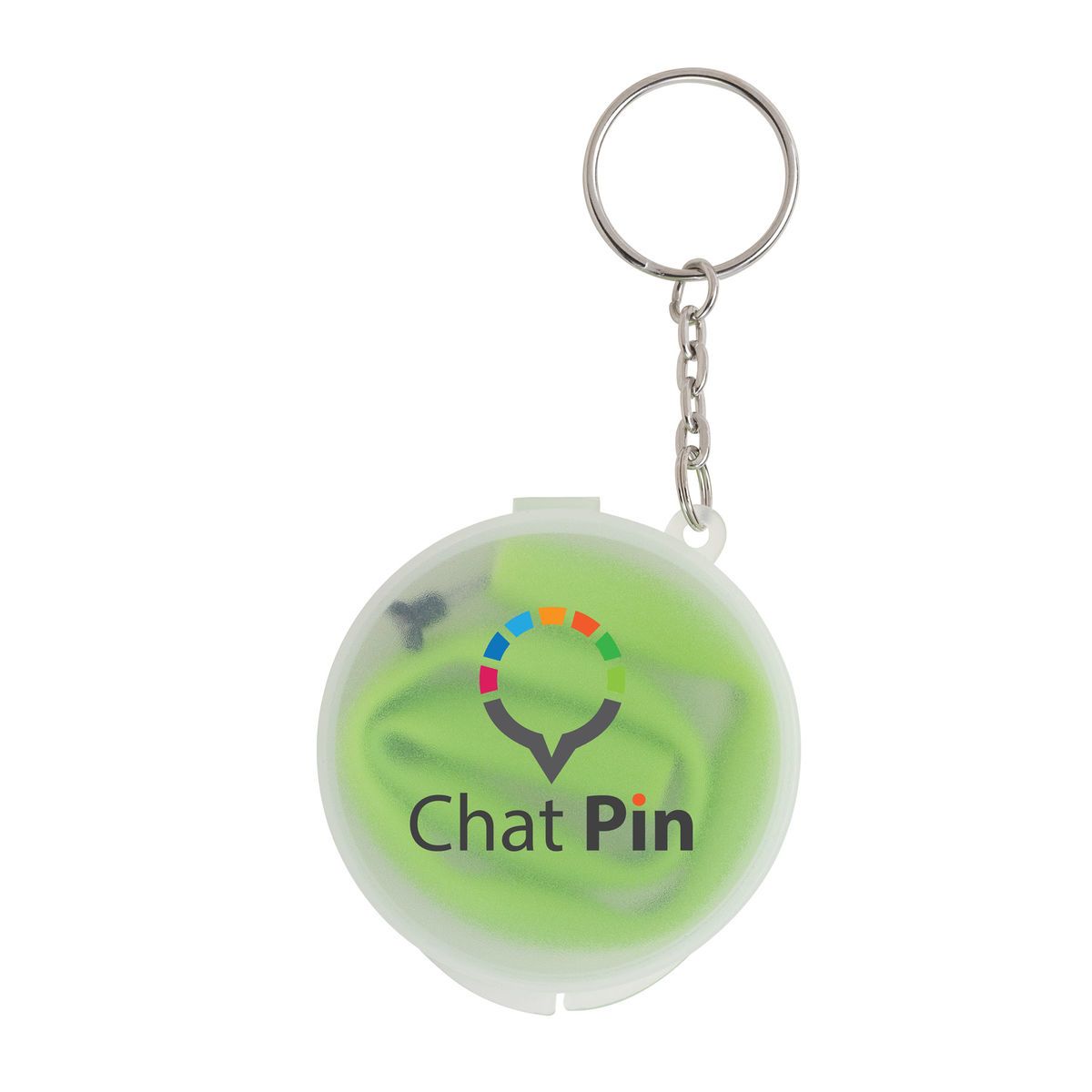 Mai tai silicone straw keychain set Inkmule