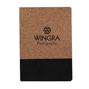 Boardwalk Two-Tone Cork Junior Notebook