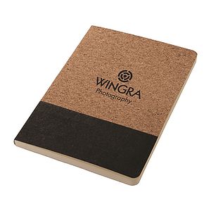 Boardwalk Two-Tone Cork Junior Notebook