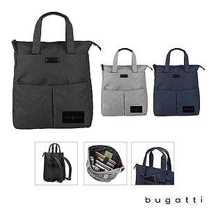 Bugatti Reborn Hybrid Backpack  Tote Bag 