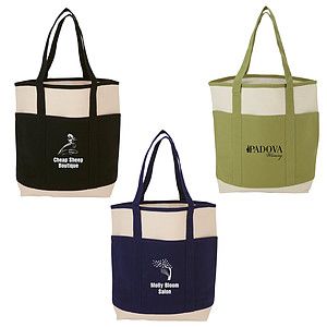 Myrtle  Natural Canvas Tote