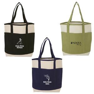 Myrtle  Natural Canvas Tote