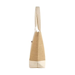 Emma Jute and Cotton Shopper Tote