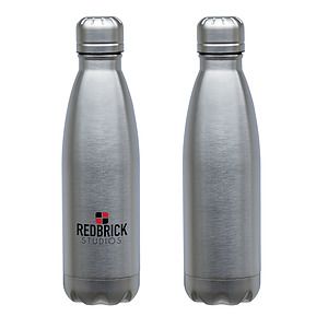 Palermo II 17 oz. Double Wall Stainless Steel Vacuum Bottle