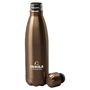 Palermo II 17 oz. Double Wall Stainless Steel Vacuum Bottle