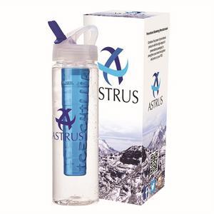 Laguna 32 oz. PET Bottle with Flip Spout & Ice Stick