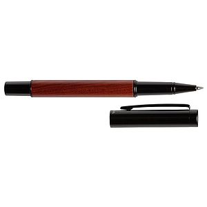 Bettoni®  Alicante Rollerball Pen w/ Wood Barrel
