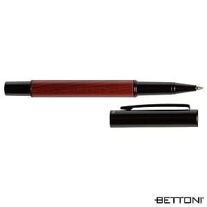 Bettoni®  Alicante Rollerball Pen w/ Wood Barrel