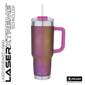 Pelican Porter™ 40 oz. Double Wall Stainless Steel Travel Tumbler - Shimmer Collection