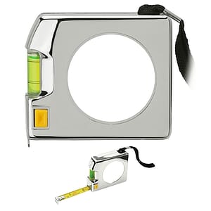 12 ft. Chrome Tape Measure & Level