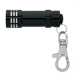 LED Flashlight with Lobster Clip