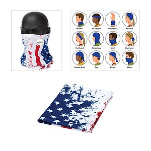 Cub Multi-Function USA Flag GaiterWrap