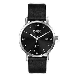 PromotionalWC2512 39MM STEEL SILVER CASE, 3 HAND MVMT, DTE DISPLAY, BLACK DIAL, LEATHER STRAP, FLAT MINERAL CRYSTAL, 5