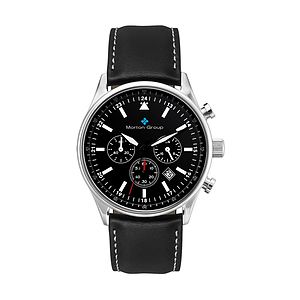 42.5MM, SS, SILVER CASE, CHRONO MVT, DTE 