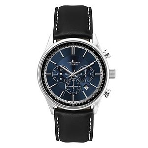 Unisex Watch Blue Sunray Dial Chronograph