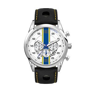 42MM, SS, SILVER CASE, CHRONO MVT, DTE
