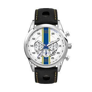 42MM, SS, SILVER CASE, CHRONO MVT, DTE