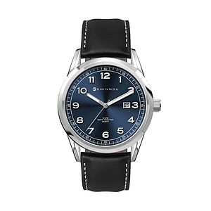 42MM SS, SILVER CASE,  3-HAND MVT, DTE