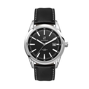  42MM SS, SILVER CASE,  3-HAND MVT, DTE 