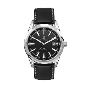  42MM SS, SILVER CASE,  3-HAND MVT, DTE 