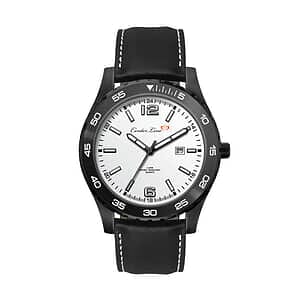 42MM, BLACK METAL CASE, 3-HAND MVT, DTE