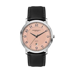  40MM,SS,  SILVER CASE,  3-HAND MVT, DTE