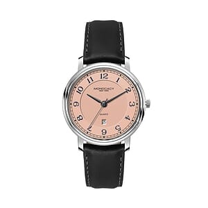  32MM, SS,  SILVER CASE,  3-HAND MVT, DTE