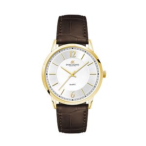 39.5MM, GOLD METAL CASE, 3-HAND MVT
