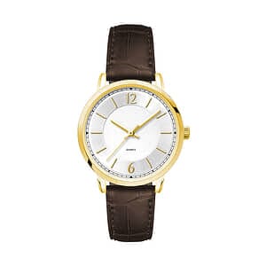30.5MM, GOLD METAL CASE, 3-HAND MVT