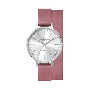  34MM, SILVER METAL CASE,  3-HAND MVT