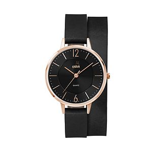  34MM, ROSE GOLD METAL CASE, 3-HAND MVT
