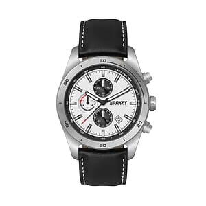 42MM, SS, SILVER CASE, CHRONO MVT, DTE