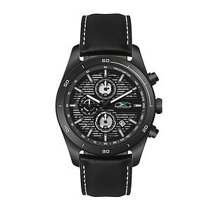 PromotionalWC6514 42MM STEEL BLACK CASE, CHRONOGRAPH MVMT, BLACK DIAL, DTE DISPLAY, LEATHER STRAP, FLAT MINERAL CRYSTA
