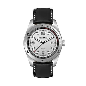 42MM, SS, SILVER CASE, 3-HAND MVT, DTE