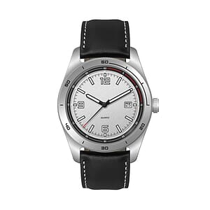 42MM, SS, SILVER CASE, 3-HAND MVT, DTE