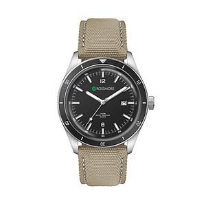 41MM, SS, SILVER CASE, BK BEZEL, 3-HAND MVT, DTE
