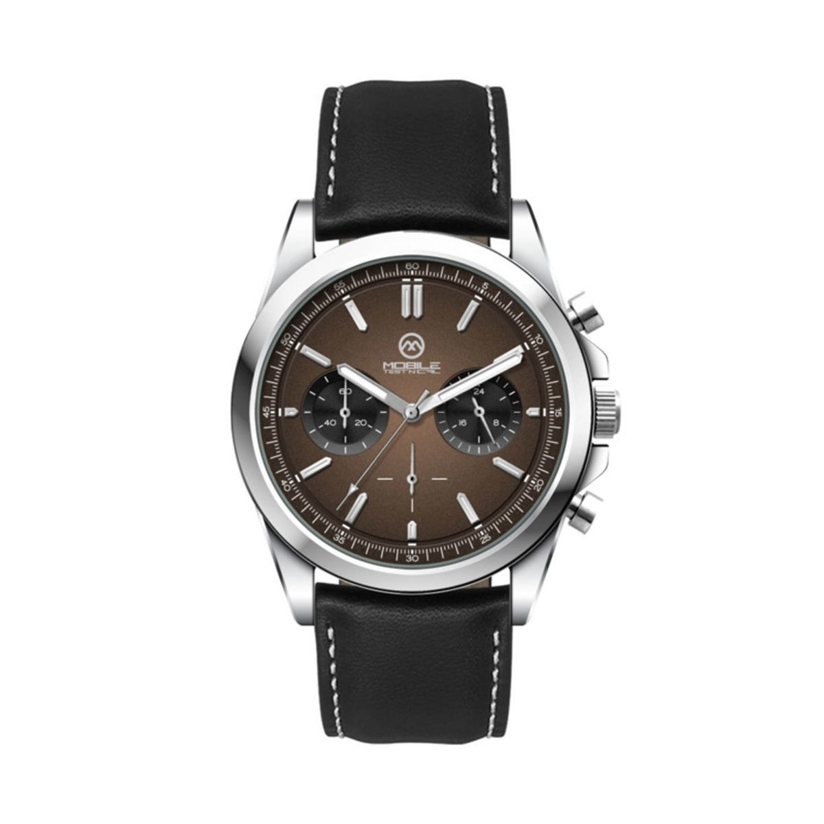 41MM, SILVER METAL CASE, CHRONO MVT