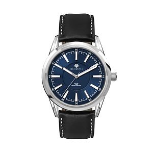 42MM, SS, SILVER CASE,  3-HAND SOLAR MVT