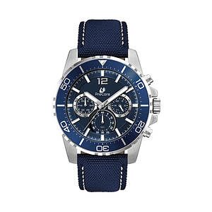 44MM, SILVER METAL CASE, BL BEZEL, CHRONO MVT