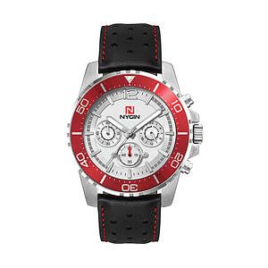 44MM, SILVER METAL CASE, RD BEZEL, CHRONO MVT