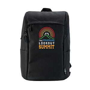 Coral Repreve® RPET 20-Can Backpack Cooler