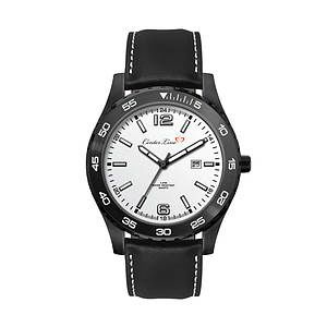 42MM, BLACK METAL CASE, 3-HAND MVT, DTE