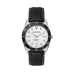  34MM, SILVER METAL CASE, BK BEZEL, 3-HAND MVT