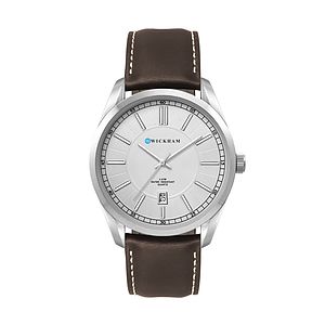  42MM, SILVER METAL CASE, 3-HAND MVT, DTE