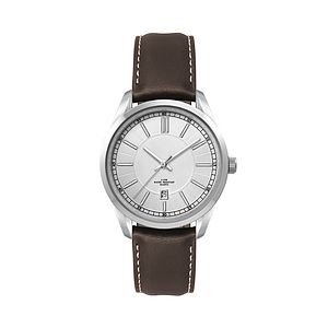  33MM, SILVER METAL CASE, 3-HAND MVT, DTE