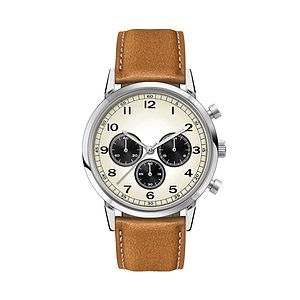 41MM, SILVER METAL CASE, CHRONO MVT