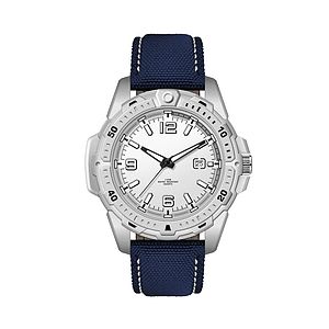 45MM, SILVER METAL CASE, 3-HAND MVT, DTE